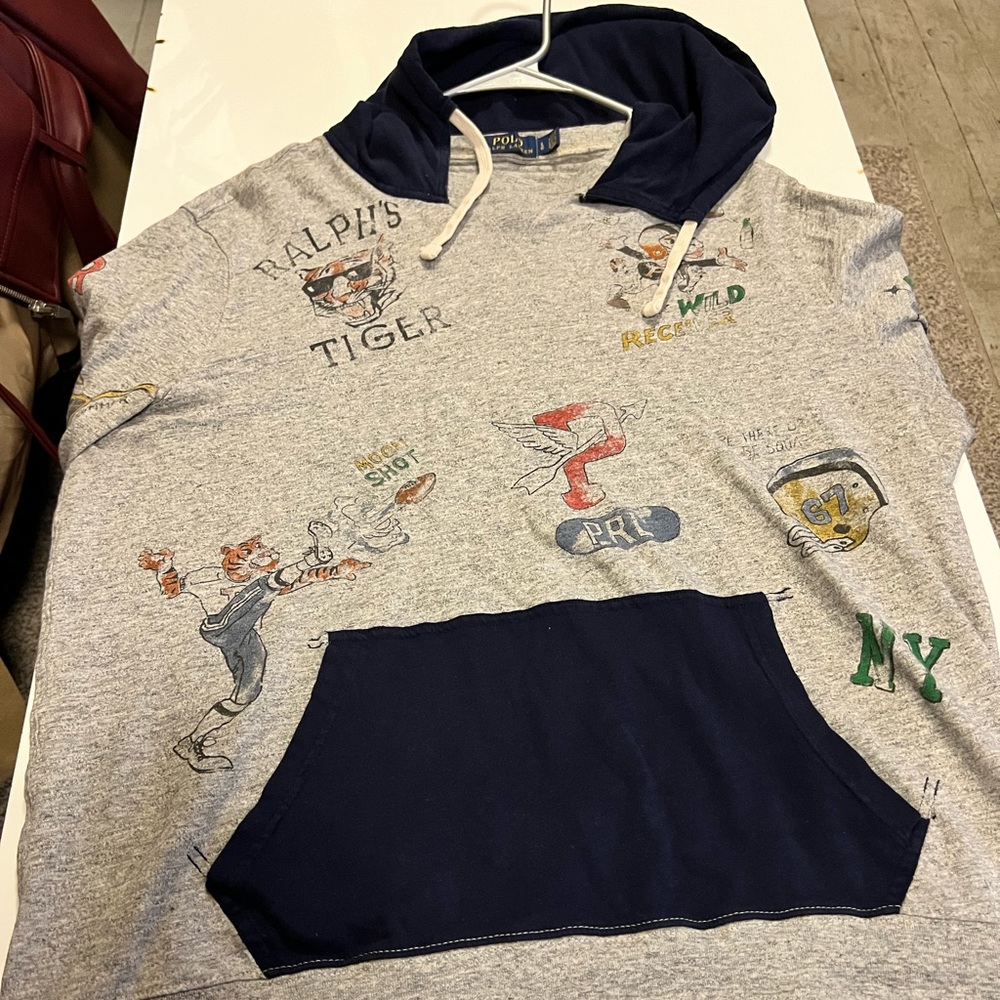 Polo Ralph Lauren graphic design hoodie